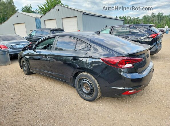 KMHD84LF8LU902244 2020 HYUNDAI ELANTRA Черный Задняя левая четверть