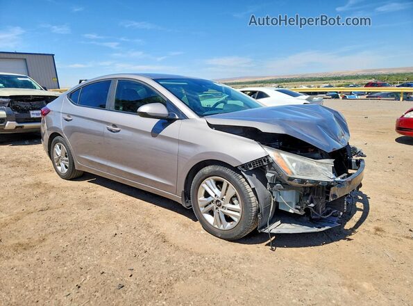 KMHD84LF8LU918265 2020 HYUNDAI ELANTRA Gray წინა მარჯვენა