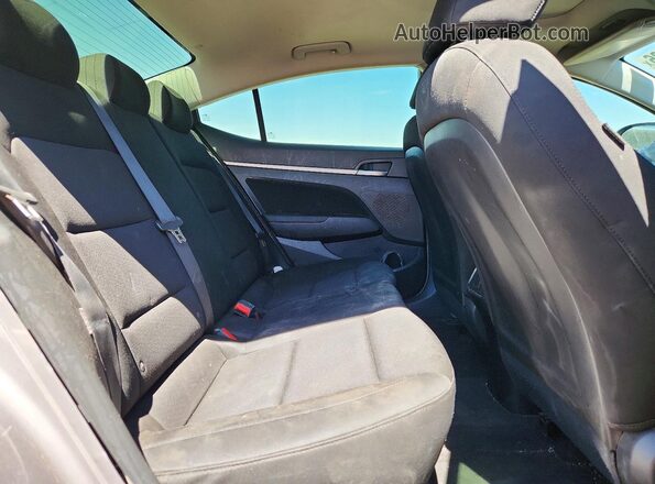 KMHD84LF8LU918265 2020 HYUNDAI ELANTRA Gray უკანა სავარძლების ხედი