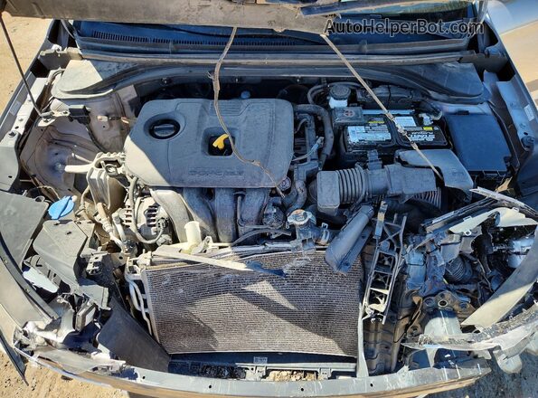 KMHD84LF8LU918265 2020 HYUNDAI ELANTRA Gray უკანა სალონის ხედი