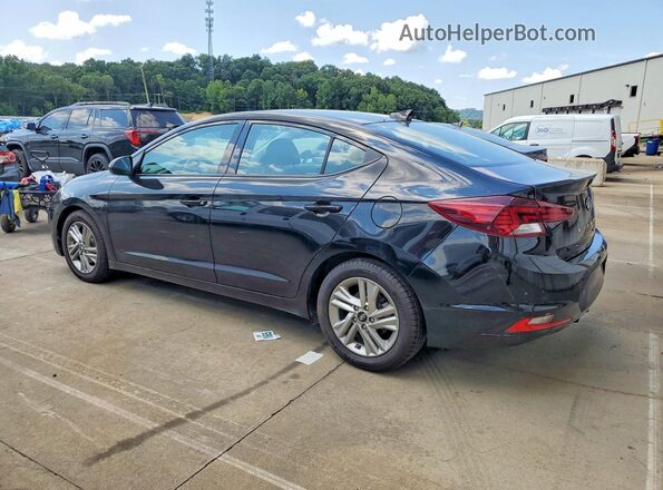 KMHD84LF8LU955946 2020 HYUNDAI ELANTRA Black Հետևի ձախ