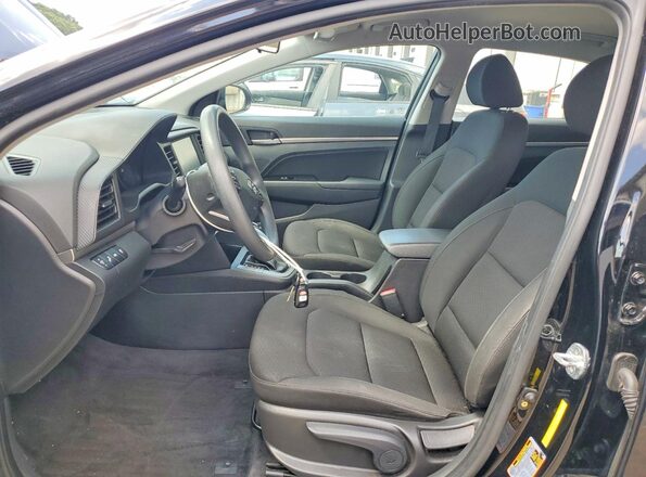 KMHD84LF8LU955946 2020 HYUNDAI ELANTRA Black Սալոնի դիմացի տեսք