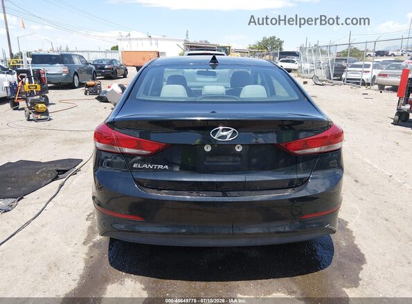 KMHD84LF9HU098351 2017 HYUNDAI ELANTRA Black 