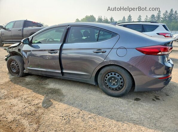KMHD84LF9HU240603 2017 HYUNDAI ELANTRA Blue Rear left
