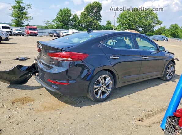 KMHD84LF9HU298193 2017 HYUNDAI ELANTRA Black Trasero derecho