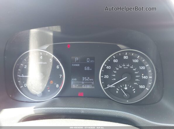 KMHD84LF9HU401631 2017 HYUNDAI ELANTRA Red უკანა სავარძლების ხედი
