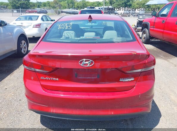 KMHD84LF9HU401631 2017 HYUNDAI ELANTRA Red 