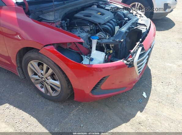 KMHD84LF9HU401631 2017 HYUNDAI ELANTRA Red 