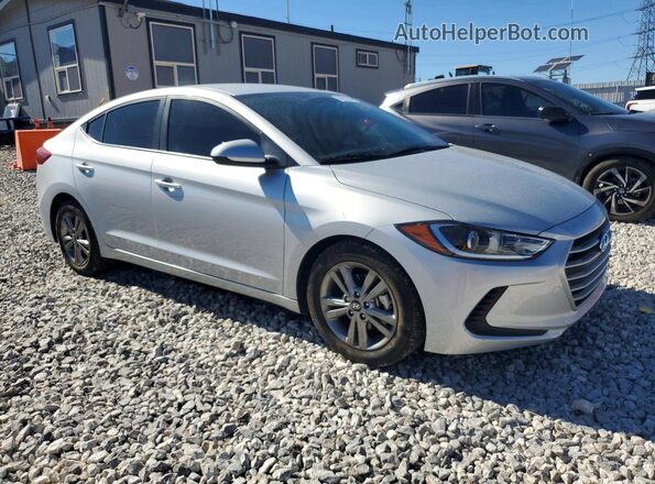 KMHD84LF9JU449510 2018 HYUNDAI ELANTRA Silver Przód prawy