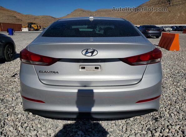KMHD84LF9JU449510 2018 HYUNDAI ELANTRA Silver Widok z tyłu