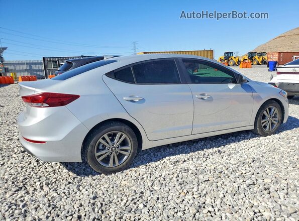 KMHD84LF9JU449510 2018 HYUNDAI ELANTRA Silver Tył prawy