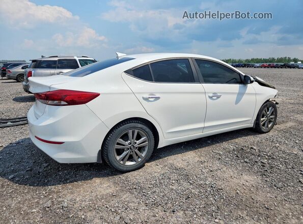 KMHD84LF9JU461088 2018 HYUNDAI ELANTRA White Trasero derecho