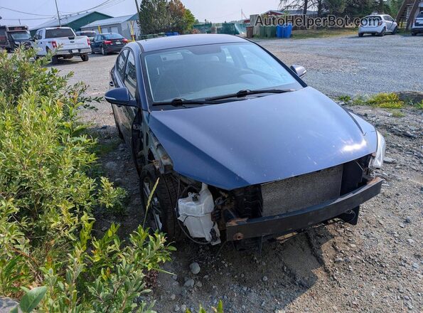KMHD84LF9JU498061 2018 HYUNDAI ELANTRA Blue Front right