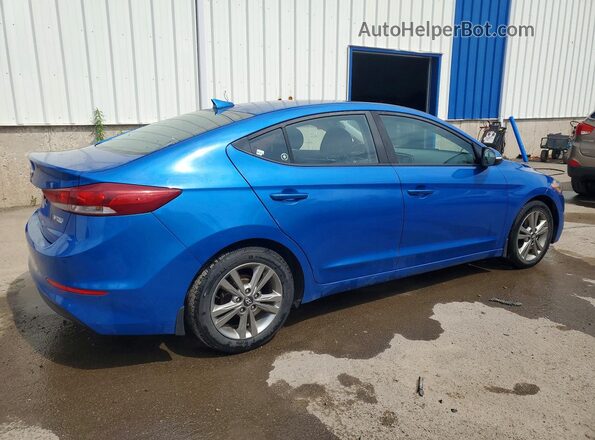 KMHD84LF9JU578962 2018 HYUNDAI ELANTRA Blue Հետևի աջ