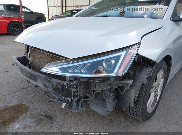 KMHD84LF9KU767046 2019 HYUNDAI ELANTRA Silver Vista frontal