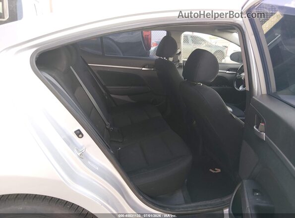 KMHD84LF9KU767046 2019 HYUNDAI ELANTRA Silver Vista de la etiqueta del VIN