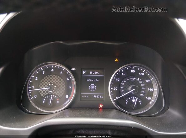 KMHD84LF9KU767046 2019 HYUNDAI ELANTRA Silver Vista de los asientos traseros