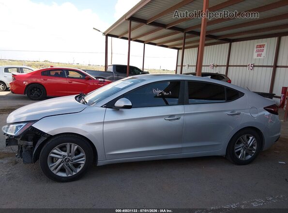 KMHD84LF9KU767046 2019 HYUNDAI ELANTRA Silver Vista interior de 360 grados