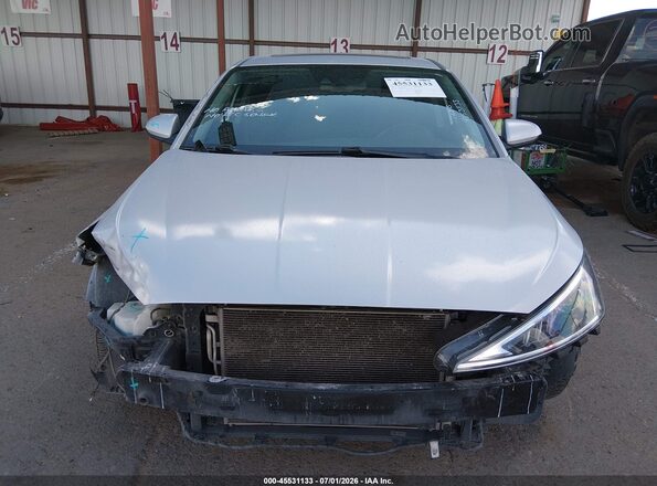 KMHD84LF9KU767046 2019 HYUNDAI ELANTRA Silver Vista del cuadro de instrumentos