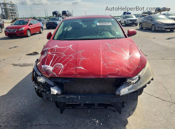 KMHD84LF9KU841811 2019 HYUNDAI ELANTRA Red წინა ხედი