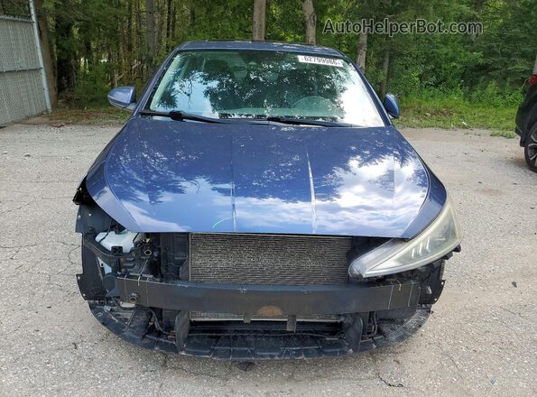 KMHD84LF9KU867308 2019 HYUNDAI ELANTRA Blue Вид спереду