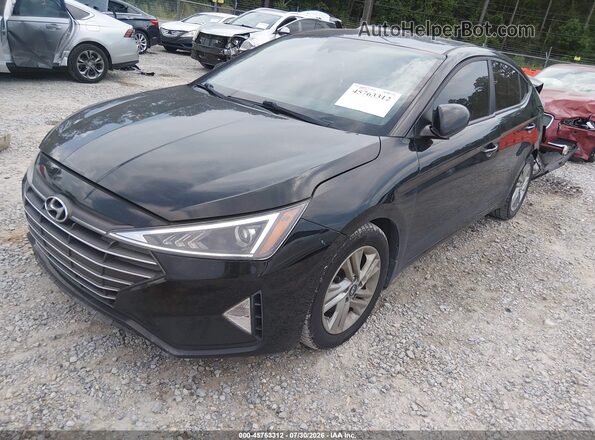 KMHD84LF9LU026168 2020 HYUNDAI ELANTRA Black Front left