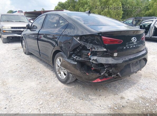 KMHD84LF9LU026168 2020 HYUNDAI ELANTRA Black Rear left