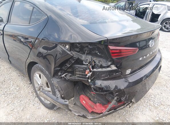 KMHD84LF9LU026168 2020 HYUNDAI ELANTRA Black Front view