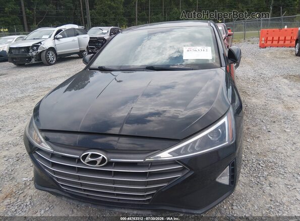 KMHD84LF9LU026168 2020 HYUNDAI ELANTRA Black Dashboard view
