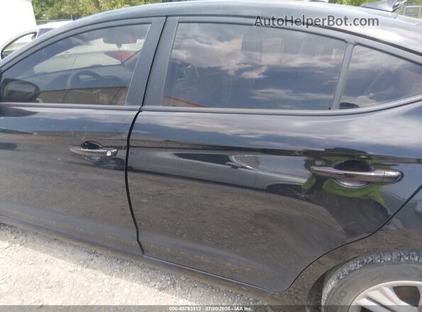KMHD84LF9LU026168 2020 HYUNDAI ELANTRA Black Rear interior view