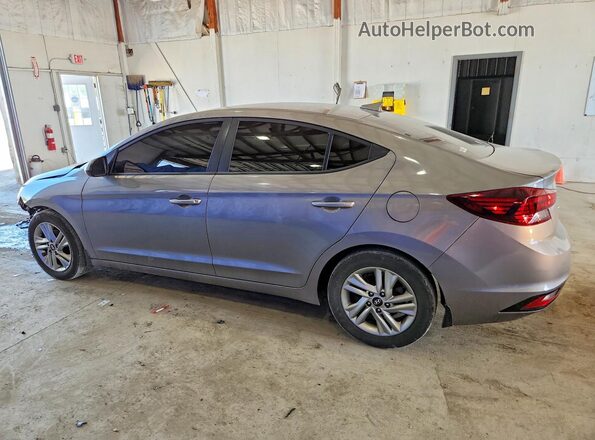 KMHD84LF9LU077413 2020 HYUNDAI ELANTRA Gray Задня ліва чверть