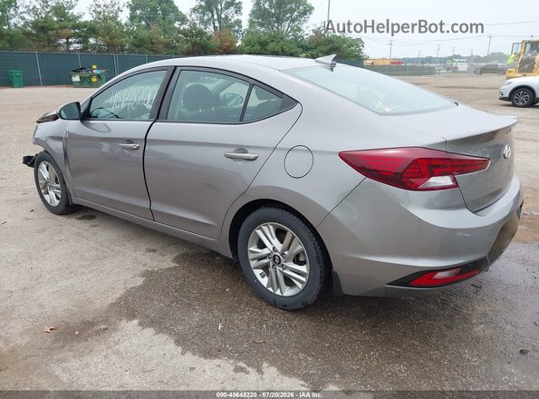 KMHD84LF9LU105081 2020 HYUNDAI ELANTRA Gray უკანა მარცხენა