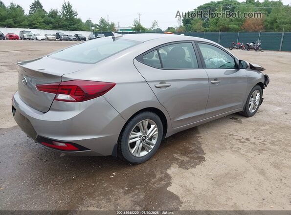 KMHD84LF9LU105081 2020 HYUNDAI ELANTRA Gray უკანა მარჯვენა