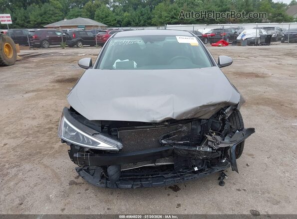 KMHD84LF9LU105081 2020 HYUNDAI ELANTRA Gray უკანა სალონის ხედი