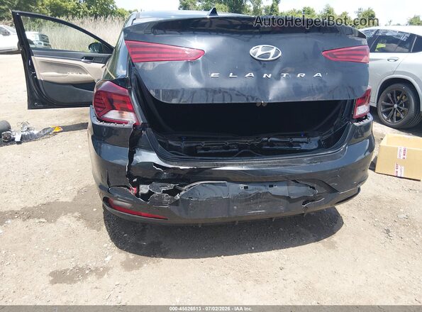 KMHD84LF9LU926729 2020 HYUNDAI ELANTRA Black წინა ხედი