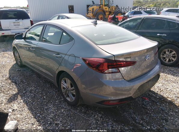 KMHD84LF9LU954689 2020 HYUNDAI ELANTRA Gray Trasero izquierdo