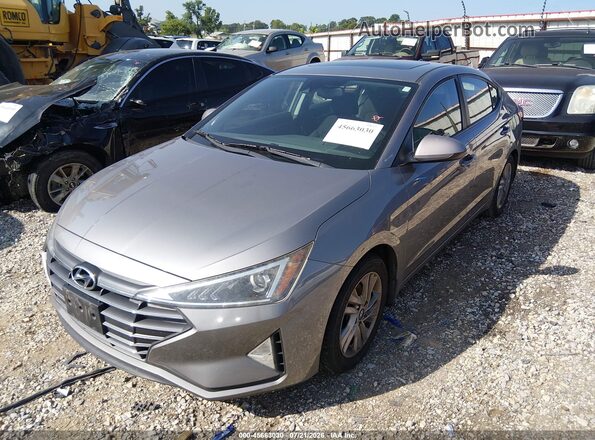 KMHD84LF9LU954689 2020 HYUNDAI ELANTRA Gray Vista frontal