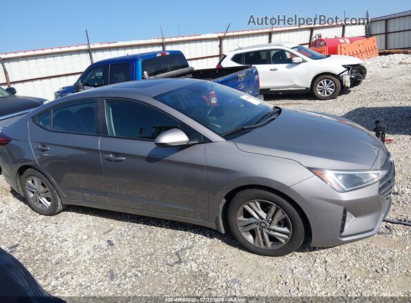 KMHD84LF9LU954689 2020 HYUNDAI ELANTRA Gray Vista interior trasera