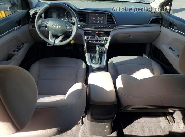 KMHD84LF9LU954787 2020 HYUNDAI ELANTRA Gray Вид панелі приладів