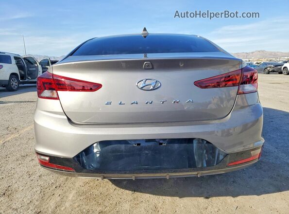 KMHD84LF9LU954787 2020 HYUNDAI ELANTRA Gray Вид ззаду