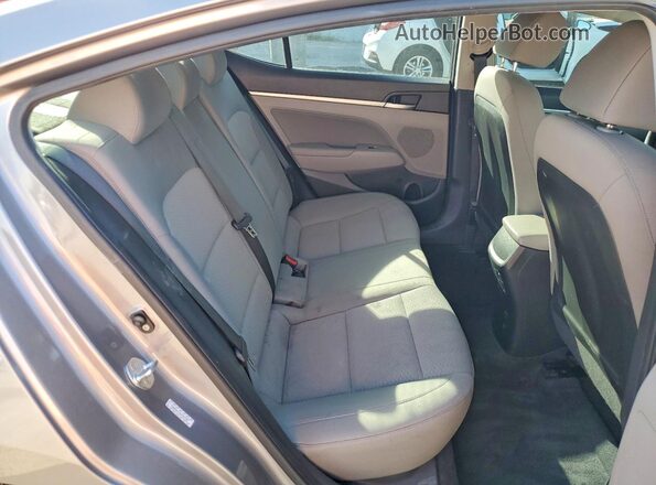 KMHD84LF9LU954787 2020 HYUNDAI ELANTRA Gray Вид задніх сидінь