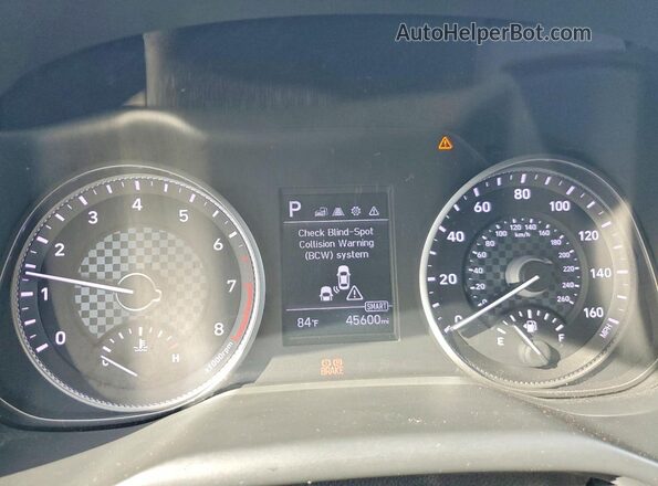 KMHD84LF9LU954787 2020 HYUNDAI ELANTRA Gray Вид щитка приладів