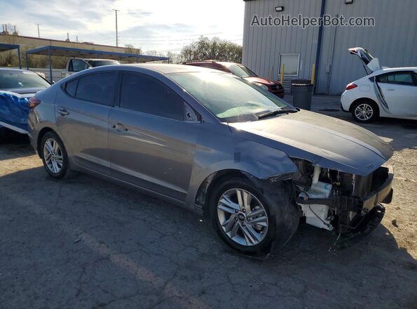 KMHD84LF9LU954787 2020 HYUNDAI ELANTRA Gray Передня права чверть