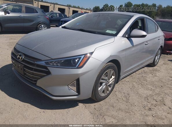 KMHD84LF9LU986297 2020 HYUNDAI ELANTRA Silver Front left