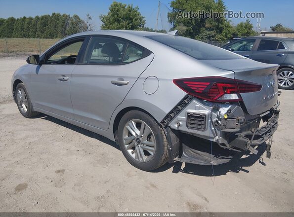 KMHD84LF9LU986297 2020 HYUNDAI ELANTRA Silver Rear left