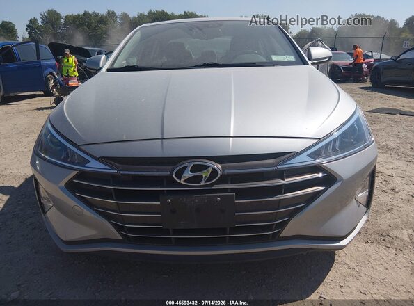 KMHD84LF9LU986297 2020 HYUNDAI ELANTRA Silver Rear interior view
