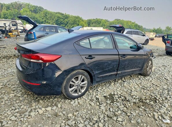 KMHD84LFXHU206122 2017 HYUNDAI ELANTRA Gray Задня права чверть