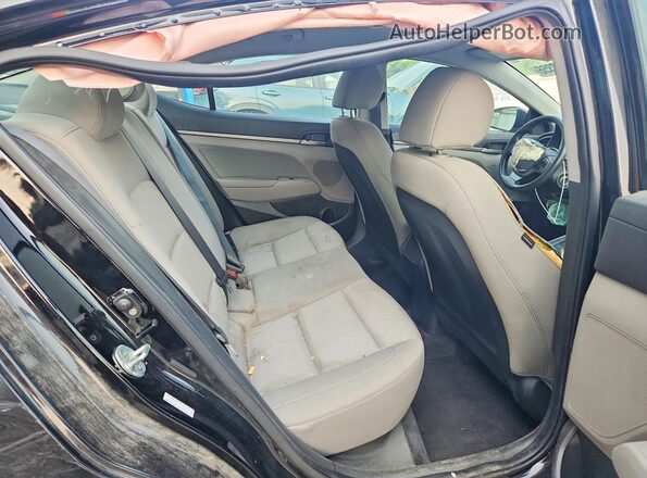 KMHD84LFXHU206122 2017 HYUNDAI ELANTRA Gray Вид задніх сидінь