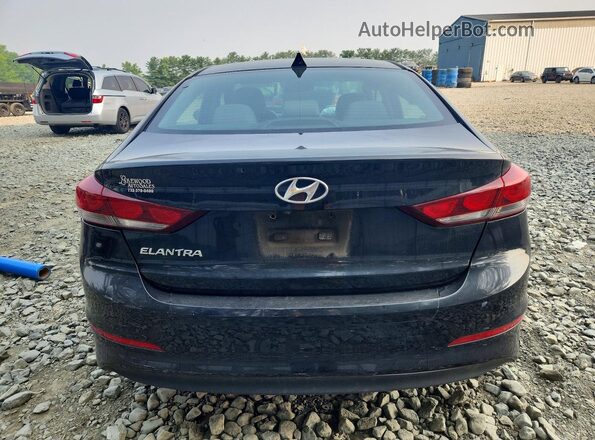 KMHD84LFXHU206122 2017 HYUNDAI ELANTRA Gray Вид ззаду