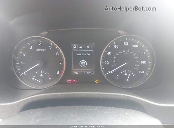 KMHD84LFXJU447037 2018 HYUNDAI ELANTRA Black უკანა სავარძლების ხედი